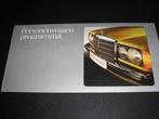 Mercedes-Benz personenwagenprogramma, incl. "600", 1977, Ophalen of Verzenden, Zo goed als nieuw, Mercedes