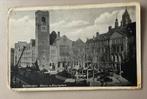 Amsterdam Beurs met Beursplein, Verzamelen, Ansichtkaarten | Nederland, Gelopen, Noord-Holland, Ophalen of Verzenden, 1920 tot 1940