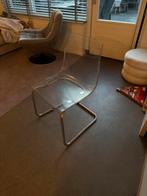 Ikea Tobias Transparante Design Stoel, Huis en Inrichting, Stoelen, Ophalen, Gebruikt, Overige kleuren, Metaal