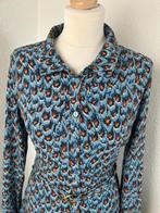 Fabienne Chapot maat 40 blauwe Hayley jurk 1950, Maat 38/40 (M), Blauw, Ophalen of Verzenden, Zo goed als nieuw