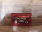 Pokémon Ruby version GameBoy Advance (GBA) PAL, Spelcomputers en Games, Games | Nintendo Game Boy, 1 speler, Ophalen of Verzenden
