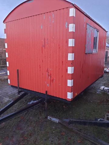pipowagen toilet schaftkeet opslag foodtruck B&B snelverkeer beschikbaar voor biedingen