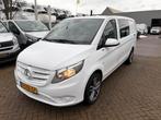 Mercedes-Benz Vito 114CDI Dubbelcabine Airco Cruisecontrol 6, Auto's, Euro 5, Gebruikt, 4 cilinders, Wit