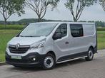 RENAULT TRAFIC 2.0 DCI l2 dubbel cabine ac!, Auto's, Bestelauto's, 145 pk, Gebruikt, Euro 6, 4 cilinders
