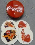 coca cola onderzetters rood dame, Verzamelen, Verzenden