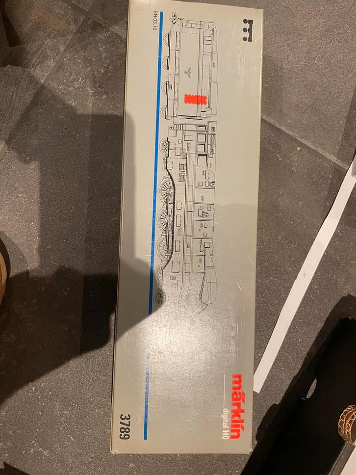 Marklin 3789 H0 Stoomloc Sneltrein BR 03.10  - Nieuwstaat!, Hobby en Vrije tijd, Modeltreinen | H0, Nieuw, Locomotief, Wisselstroom