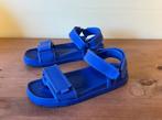 Zara sandalen maat 36, Blauw, Zara, Zo goed als nieuw, Sandalen of Muiltjes