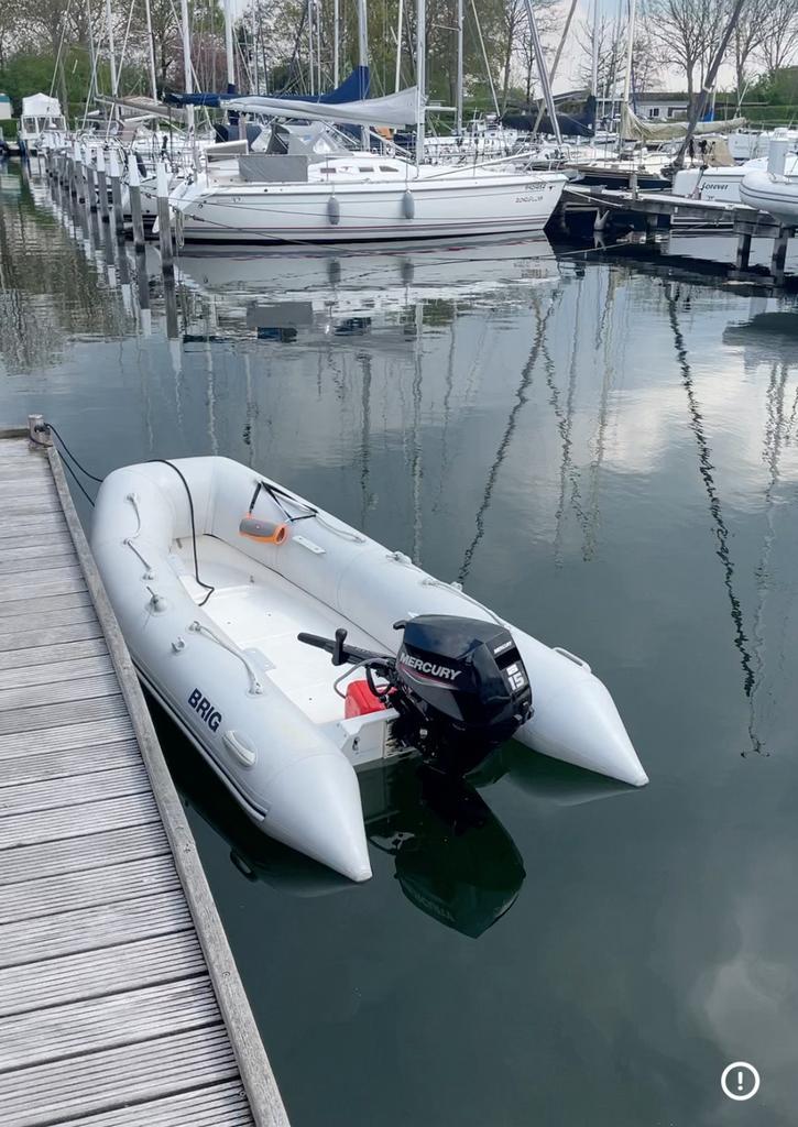 Brig rib F330 hypalon geen plakkers, Watersport en Boten, Rubberboten, Zo goed als nieuw, Overige merken, Overige materialen, Minder dan 70 pk