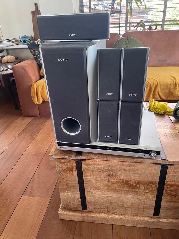 Sony Home Cinema Set 5:1, Audio, Tv en Foto, Home Cinema-sets, Gebruikt, Overige spelers, 5.1-systeem, 70 watt of meer, Sony, Ophalen of Verzenden