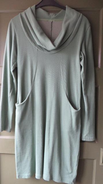 Sweat jurk groen L beschikbaar voor biedingen