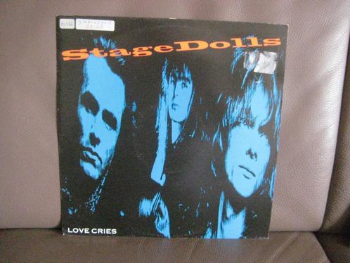 Stage Dolls – Love Cries, Cd's en Dvd's, Vinyl | Hardrock en Metal, Zo goed als nieuw, Ophalen of Verzenden