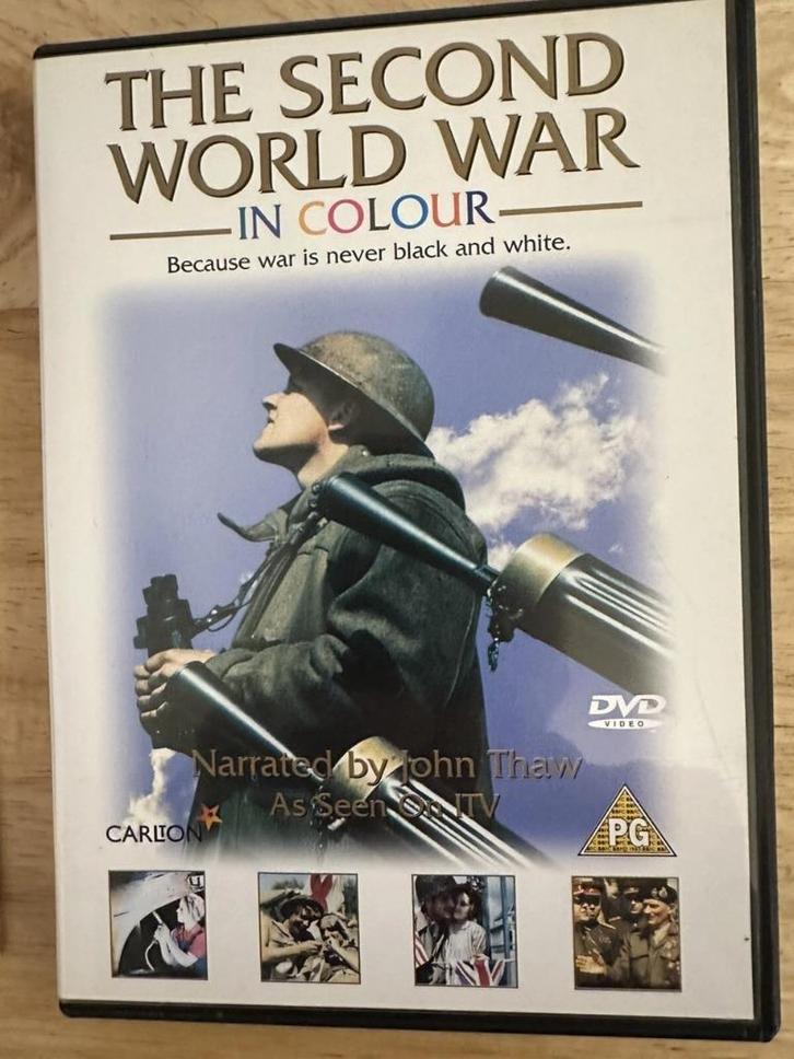 DVD The Second World War In Colour 5037115101037, Cd's en Dvd's, Dvd's | Documentaire en Educatief, Gebruikt, Oorlog of Misdaad