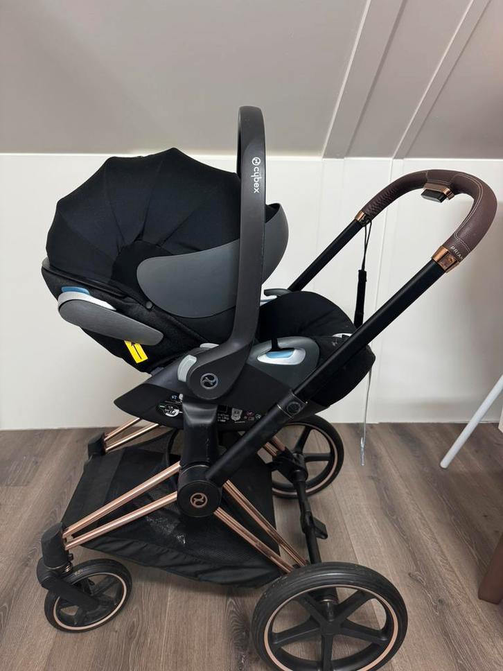 Cybex Priam kinderwagen set inclusief reiswieg, Kinderen en Baby's, Kinderwagens en Combinaties, Zo goed als nieuw, Overige merken