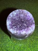 Pac-Man Amethist Geode - Premium Kwaliteit!, Verzamelen, Mineralen en Fossielen, Ophalen of Verzenden, Mineraal