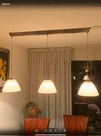 Hanglamp met 2 bijpassende schemerlampen., Ophalen of Verzenden, Zo goed als nieuw