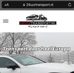 Website, transportcentrale, voertuig transport ter overname