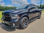 Dodge Ram 1500 5.7 V8 4x4 Quad Cab 6'4 Sport, 2018 MARGE., Auto's, Automaat, 5654 cc, Zwart, Leder