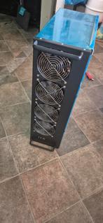 GPU Mining Rig Chassis + Moederbord + 2000W PSU, Ophalen, Gebruikt, Geperforeerd, Geperforeerd