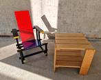 Vintage Rietveld krat tafel, Minder dan 55 cm, -, Vierkant, --