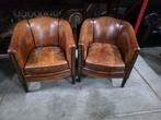 2 Chique Schapenleren Fauteuils - Gratis Bezorging