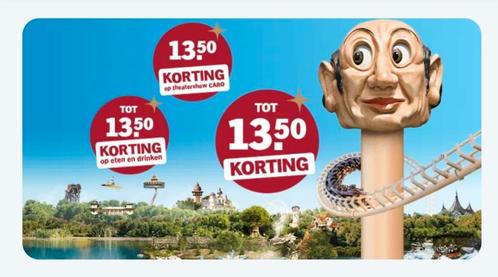 AH Efteling digitale spaarkaarten € 13,50 korting p.p.!, Hobby en Vrije tijd, Spaarzegeltjes, Volle spaarkaart, Winkel, Super of Benzinepomp