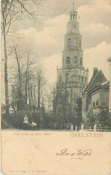 (388-563-021) Ijsselstein Oude toren van de Herv Kerk beschikbaar voor biedingen