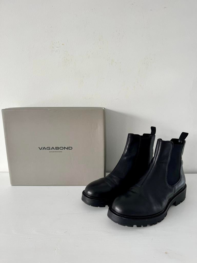Laarsjes Vagabond 39, Kleding | Dames, Schoenen, Zwart, Lage of Enkellaarzen, Ophalen of Verzenden, Gedragen