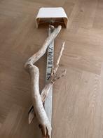 Mooie zuid Franse lamp van aangespoeld hout., Ophalen, Zo goed als nieuw