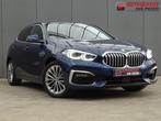 BMW 1-serie 118i High Executive Edition * CARPLAY * DEALER O, Gebruikt, Blauw, Bedrijf, 3 cilinders