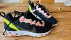 Nike React Element 55 neongeel roze zwart en wit, Overige kleuren, Nike react, Ophalen of Verzenden, Sneakers of Gympen