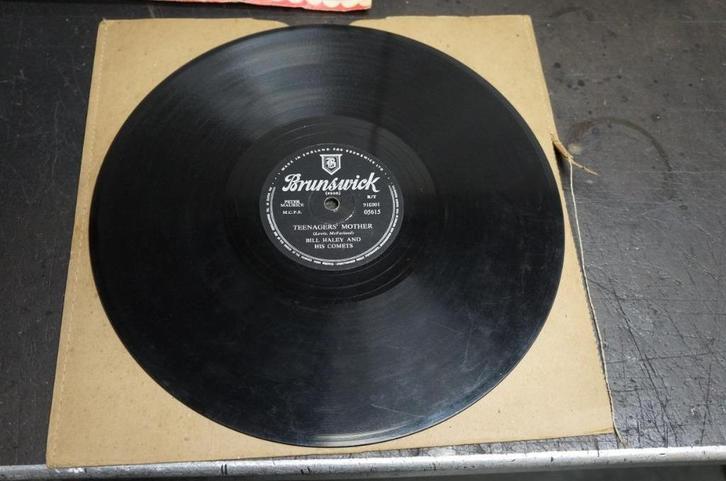 4x Elvis Presly en 2x Bill Haley 78 t grammofoon, Cd's en Dvd's, Vinyl | Rock, Gebruikt, Rock-'n-Roll, 10 inch, Ophalen of Verzenden