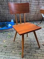 Eettafelstoelen, Huis en Inrichting, Stoelen, Ophalen, Gebruikt, Bruin, Vier