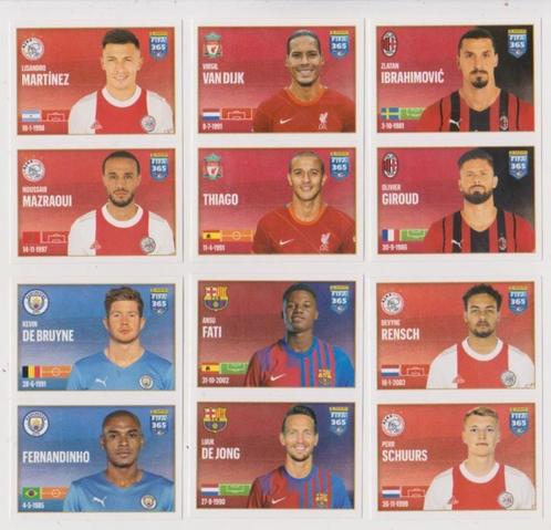 Panini stickers FIFA 365 2022, seizoen 2021-2022, Verzamelen, Sportartikelen en Voetbal, Zo goed als nieuw, Poster, Plaatje of Sticker