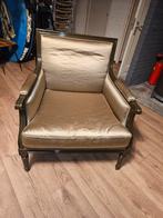 Klassieke fauteuil, Huis en Inrichting, Fauteuils, Hout, Gebruikt, Onbekend, Ophalen of Verzenden
