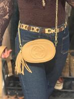 NEW GUCCI fashion Bag Beige with Belt, Ophalen of Verzenden, Nieuw, Bruin