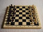 LEUK: Houten SCHAAKspel in kist (incl. Dammen + Backgammon), Ophalen, Minder dan 500 stukjes, Gebruikt, Schaken