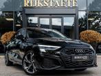 Audi A3 Sportback 45 TFSI e S-Line|PANO|245PK|ACC|CAMERA|18', Gebruikt, 4 cilinders, Leder en Stof, Zwart