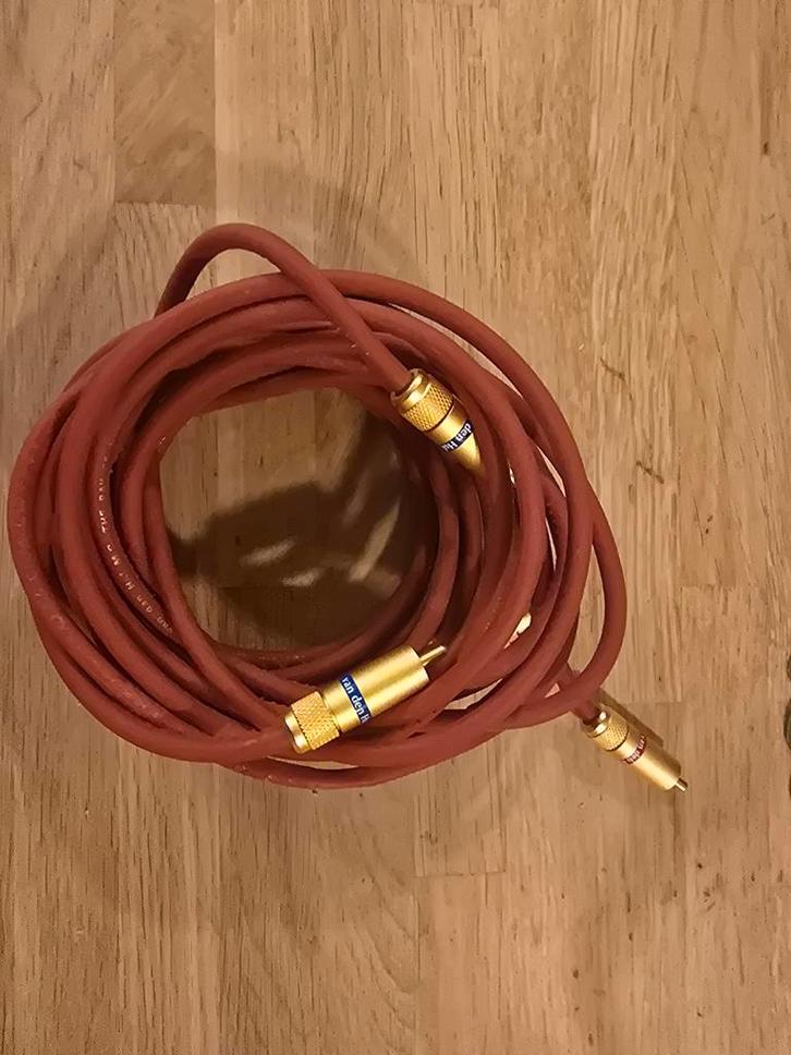 Van den hul the bay c5  3 meter, Audio, Tv en Foto, Audiokabels en Televisiekabels, Zo goed als nieuw, Luidsprekerkabel, Minder dan 2 meter