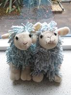 2 x Schaap merk Toys blauw dreadlocks meet ca 25 cm breed, Ophalen of Verzenden, Zo goed als nieuw, Overige typen