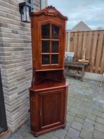 Mooie hoek vitrine kast, Ophalen, Gebruikt, 200 cm of meer, 50 tot 100 cm