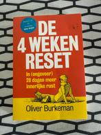 De 4 weken reset - Oliver Burkeman, Ophalen of Verzenden, Zo goed als nieuw