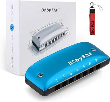 Mondharmonica Kongsheng Baby Fat Blues Harp - NIEUW in doos beschikbaar voor biedingen