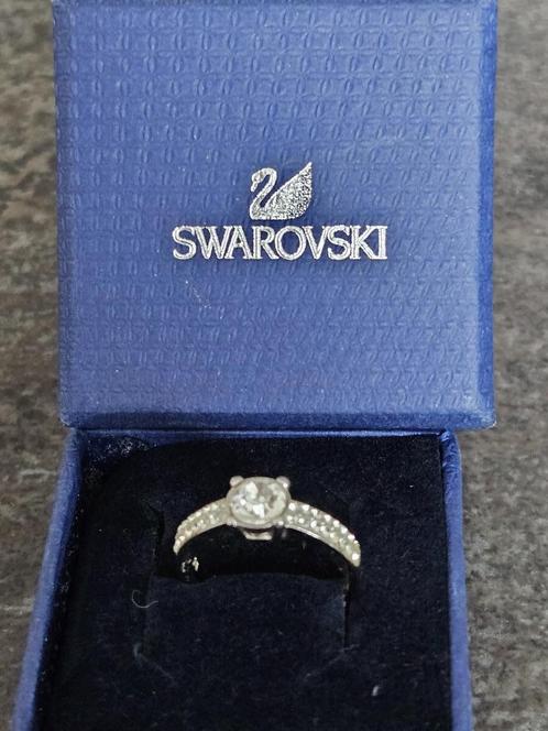 Swarovski ring, Verzamelen, Swarovski, Zo goed als nieuw, Sieraad of Horloge, Ophalen of Verzenden