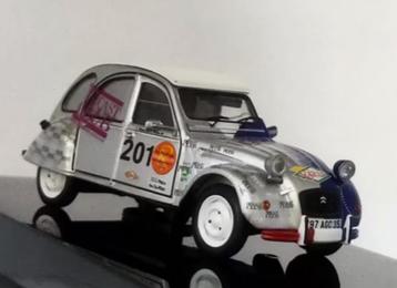 Citroen 2CV # 201 Raid Beijing 2013 1/43 Ixo ref. RAC241SP beschikbaar voor biedingen