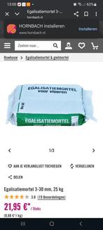 Egalisatie mortel 2 zakken, Doe-het-zelf en Verbouw, Ophalen, Nieuw, Overige typen