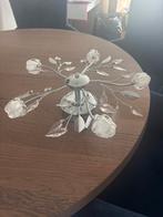 Plafond Kandelaar met Bloemmotief, Huis en Inrichting, Woonaccessoires | Kandelaars en Kaarsen, Wit, Ophalen of Verzenden, Zo goed als nieuw