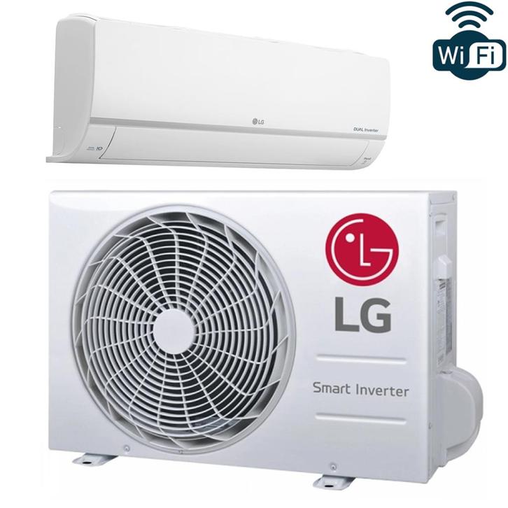 LG 5,0kW Standard Plus WiFi Smart Winteractie t/m 31 Januari, Witgoed en Apparatuur, Airco's, Nieuw, Wandairco, 100 m³ of groter