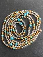 Vintage oude glazen kralen op draad 2,50 cm kerst, Diversen, Kerst, Ophalen of Verzenden, Gebruikt