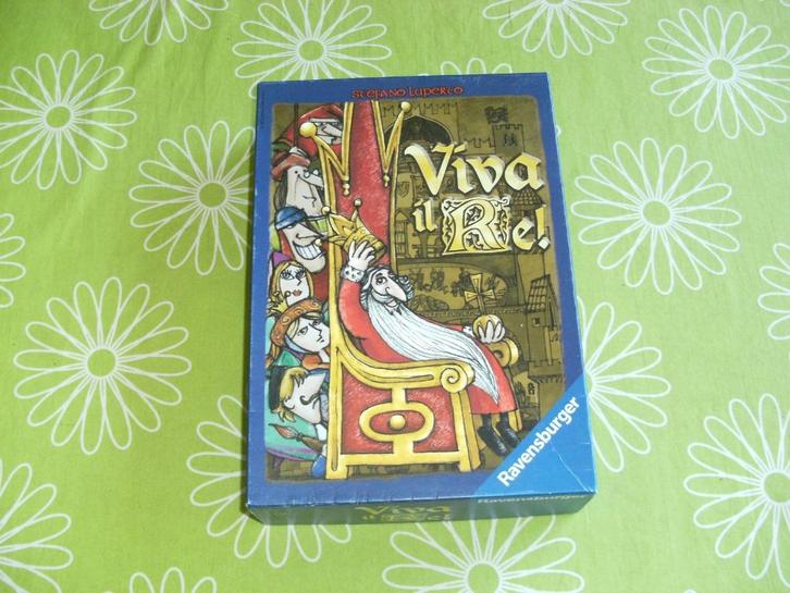 Viva il Re (leve de Koning) bordspel van Ravensburger, Hobby en Vrije tijd, Gezelschapsspellen | Bordspellen, Gebruikt, Een of twee spelers