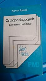 Orthopedagogiek van Ad van Spang, Gelezen, Ophalen of Verzenden
